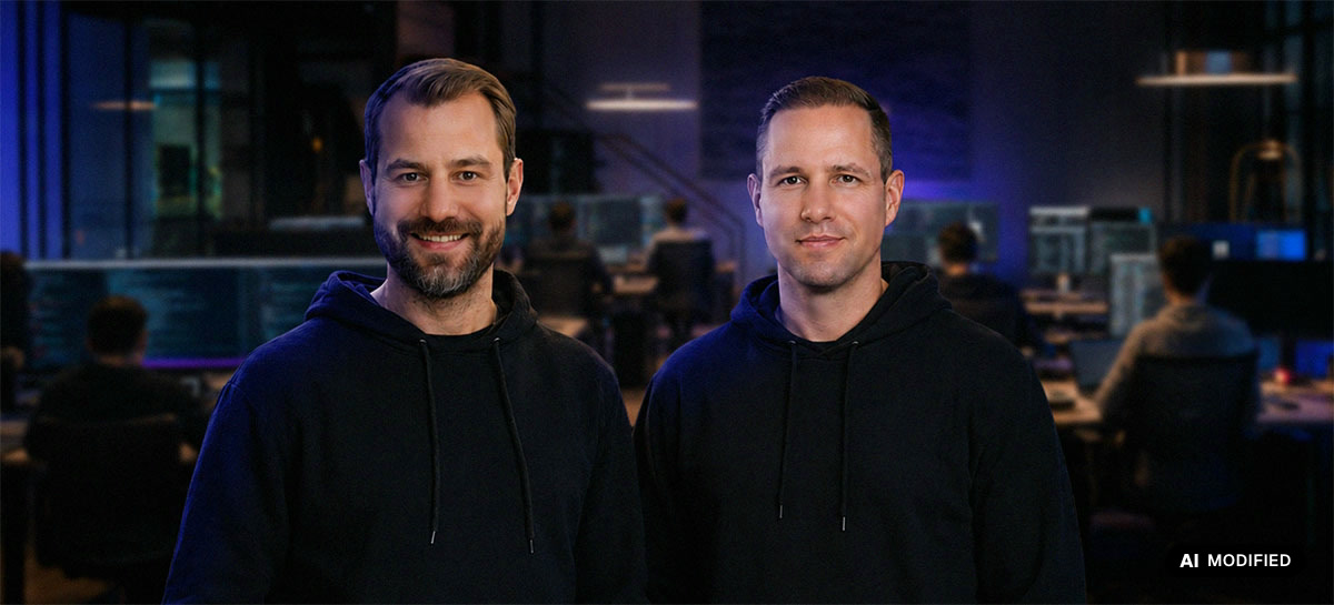 Paul und Richard, die Gründer von siteway