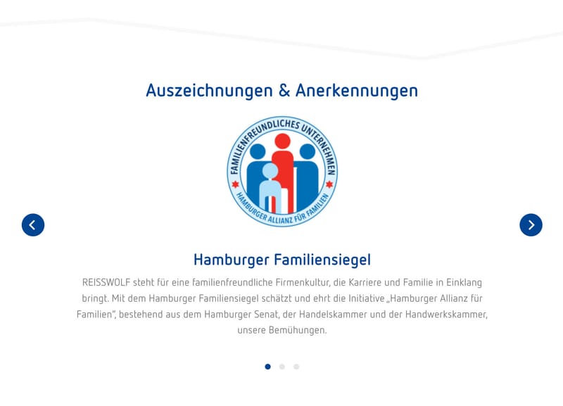 Karrierebereich von Reisswolf